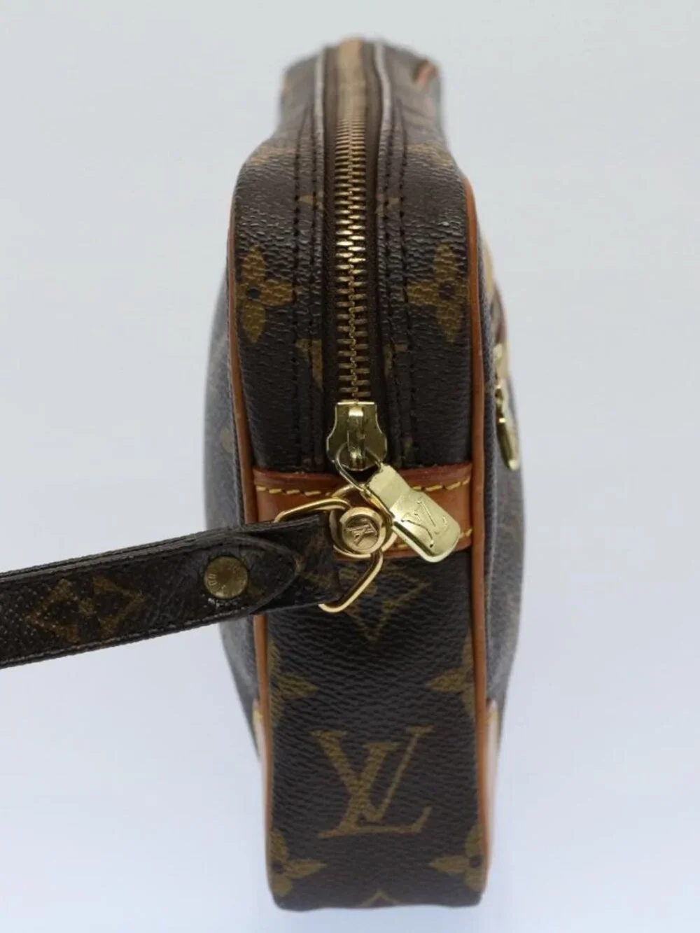 LOUIS VUITTON Monogram Marly Dragonne GM Clutch Bag M51825 LV Auth 54981